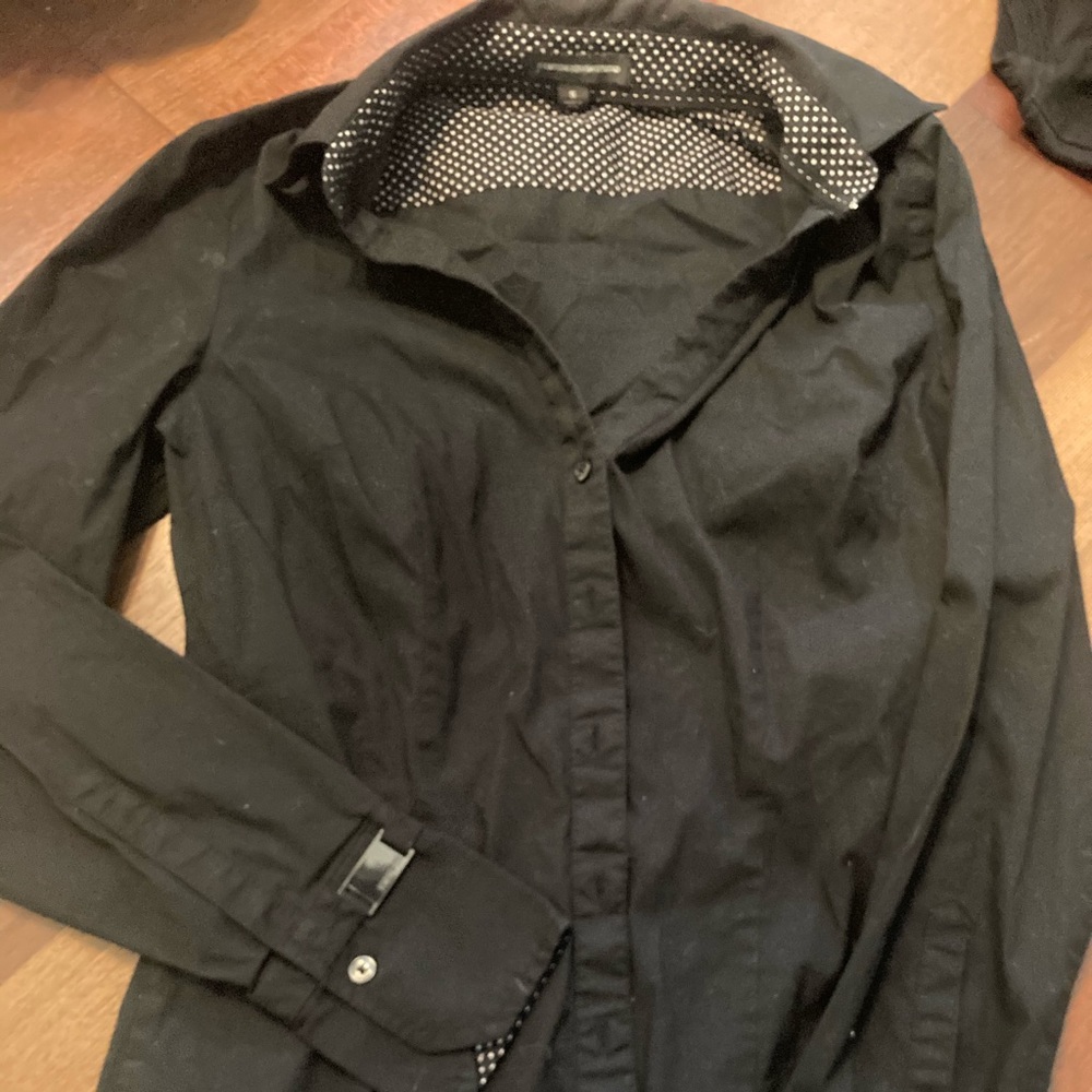 Black dress shirt
